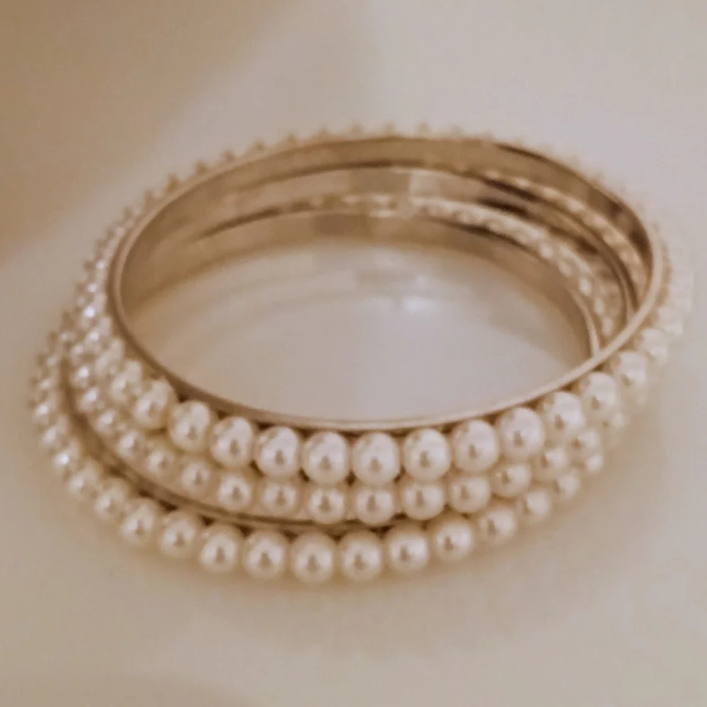 Cream White Pearl Necklace Long Strand Jewelry